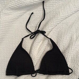 SHEIN Black Bikini Top